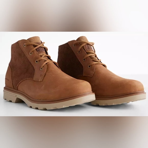 Sorel Carson™ Leather Tan Brown Chukka Boots Size 9 Used Exc MSRP $160 main image 14